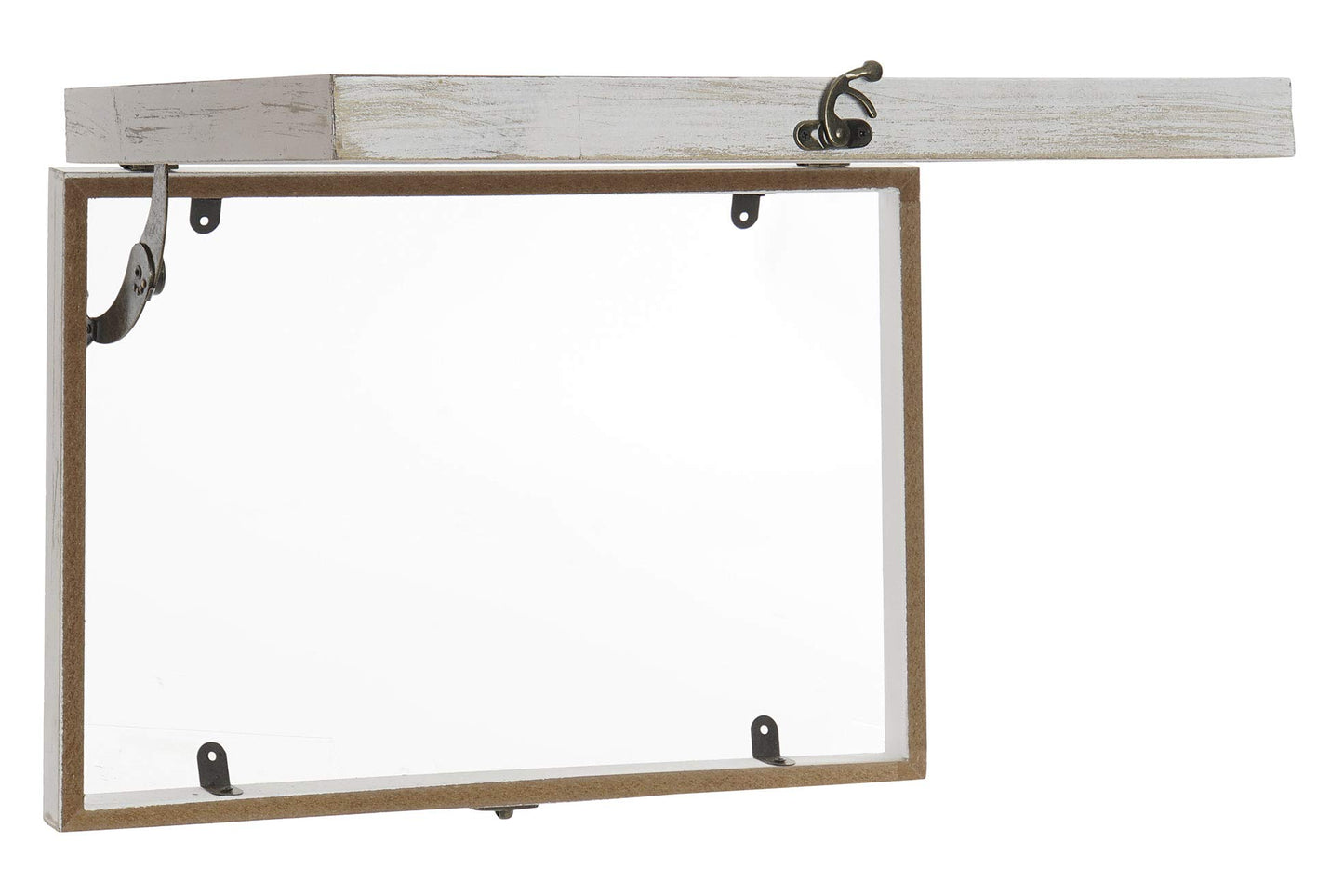 Tapa Contador de luz Cubre Cuadros electricos macetas Lienzo Madera 46x31x6 cm (A)