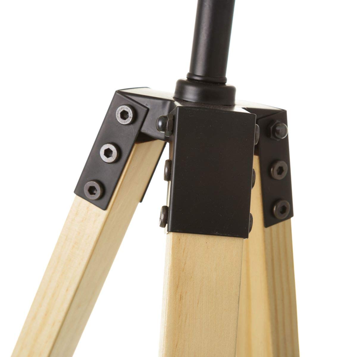 Lámpara de Mesa nórdica Beige de Madera para salón Factory