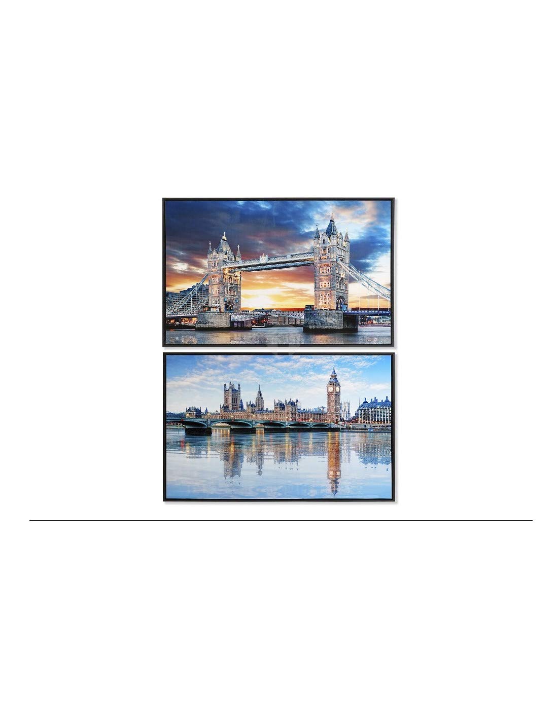 Set 2 Cuadro en Lienzo Londres 90x60 cm