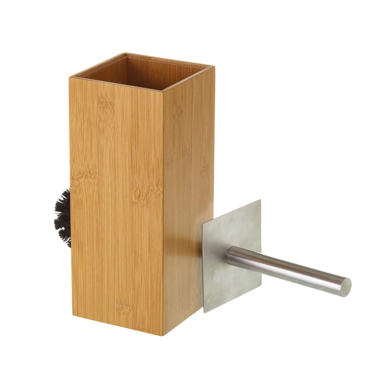 Escobillero de bambu cuadrado