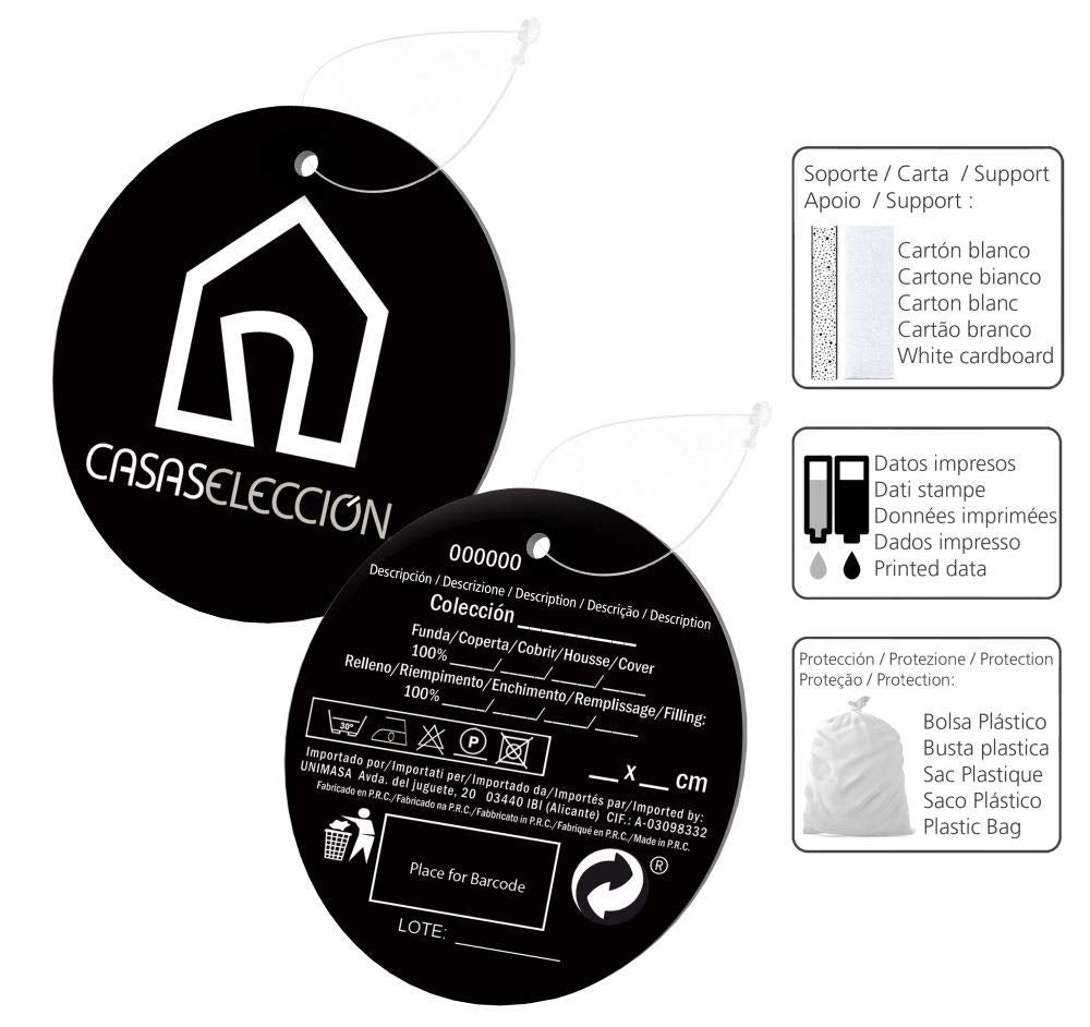 Cojín lentejuelas reversibles corazon blanco rojo 40x40