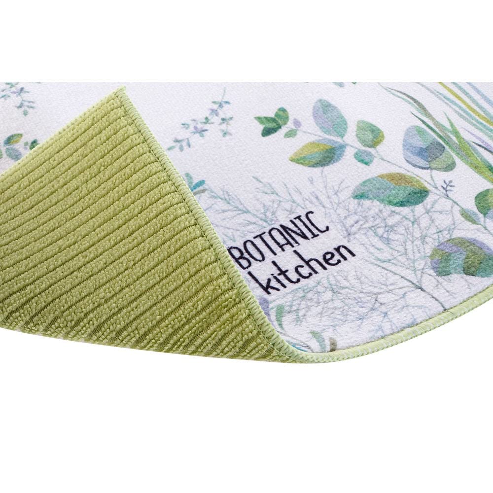 Juego de 2 tapete escurridor Microfibra Botanic Kitchen 50x38 cm