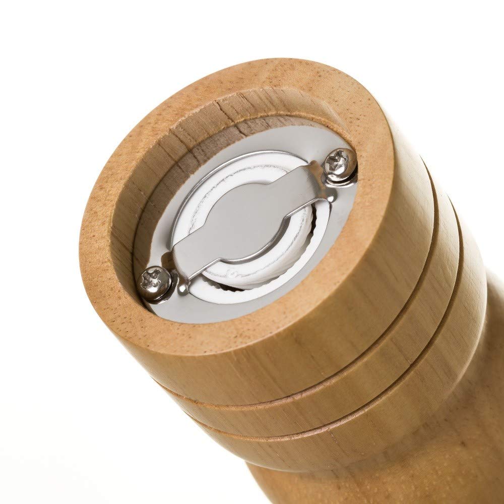 Molinillo de Madera para Especias marrón clásico de Cocina Basic
