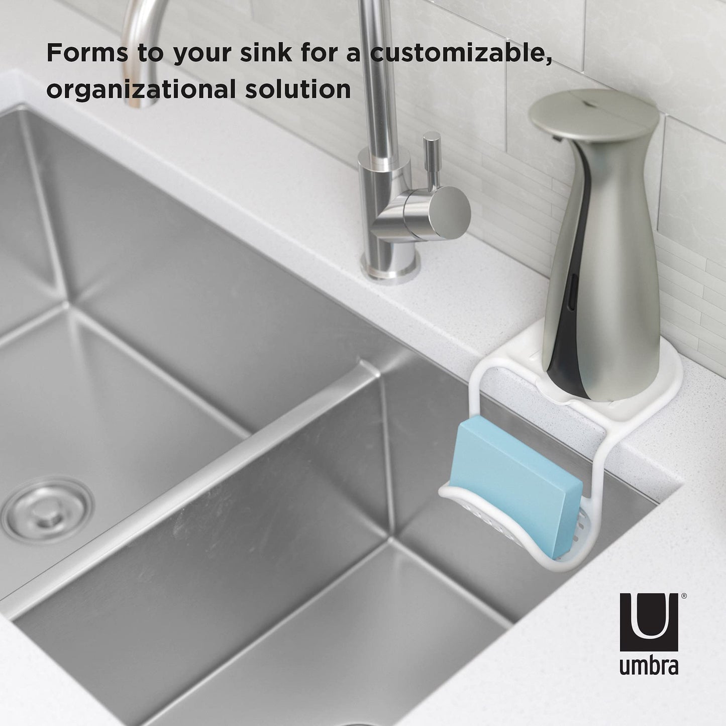 Organizador para Fregadero, Color Blanco