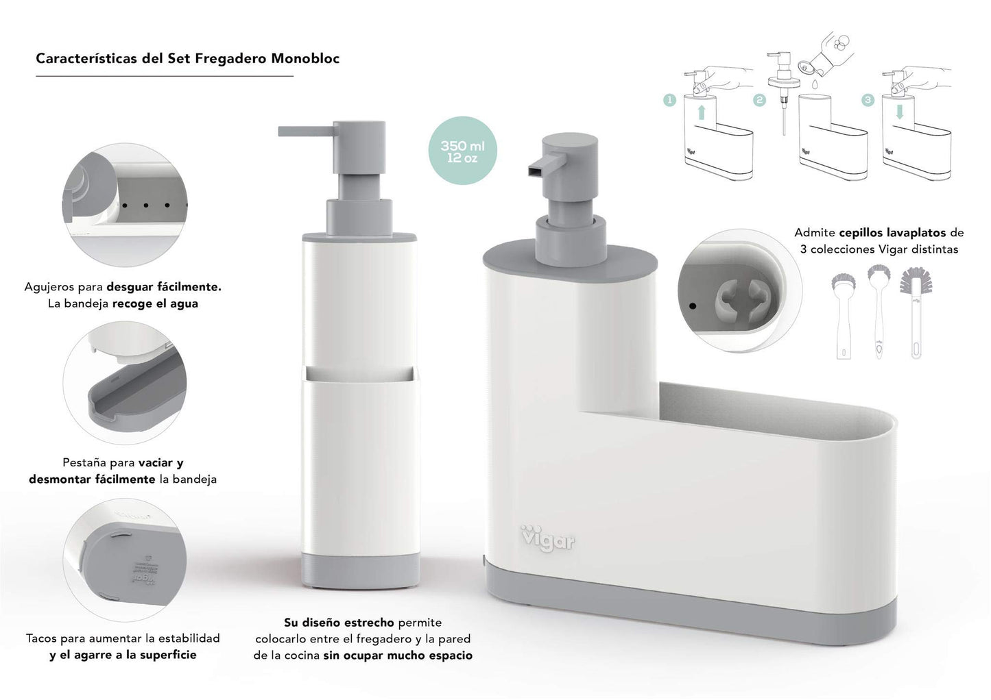 Vigar Monobloc Set de Fregadero