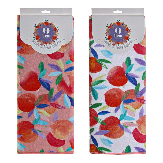 TAPETE Microfibra 50X0,5X38 Melocotones 2 SURT Hornear, Multicolor, único