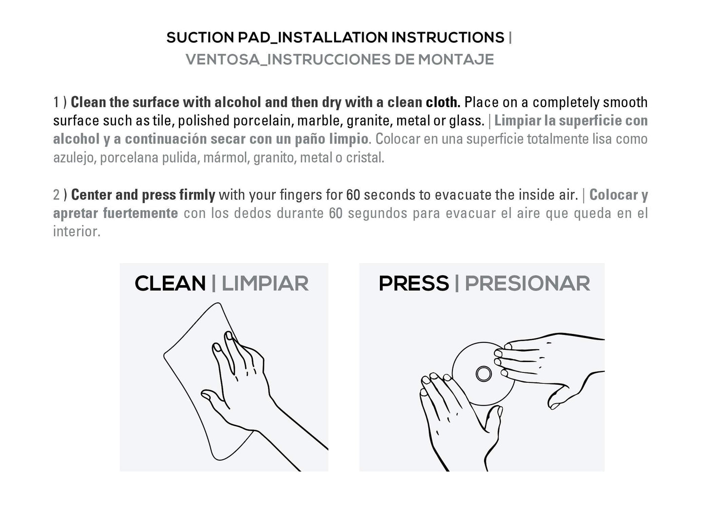 Bloc de Notas Frigorifico con Ventosa, Blanco y Negro, 11 x 3,5 x 12 cm