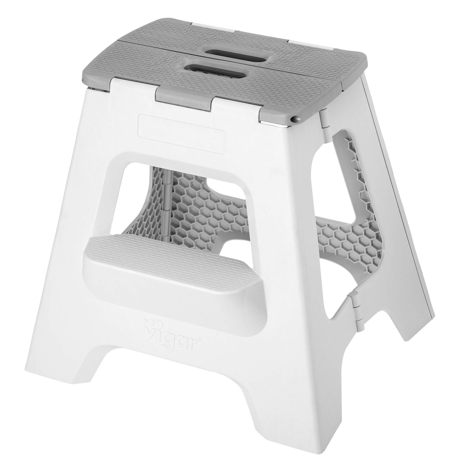 Taburete Plegable - Modelo Compact - 40 cm de Altura - 80% Plástico Reciclado - Cocina, Baño y Camping - Resiste hasta 150 kg