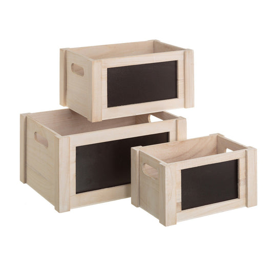 Cajas de pizarra románticas blancas de madera para dormitorio Vitta