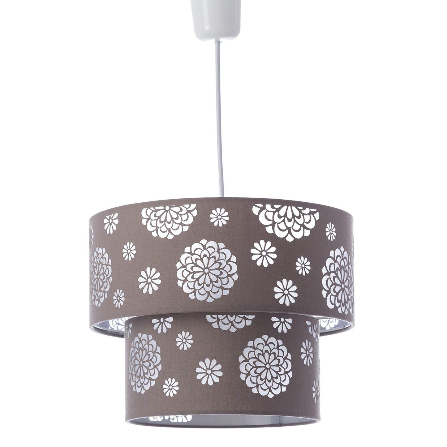 Lámpara de Techo Moderna Beige de poliéster para salón