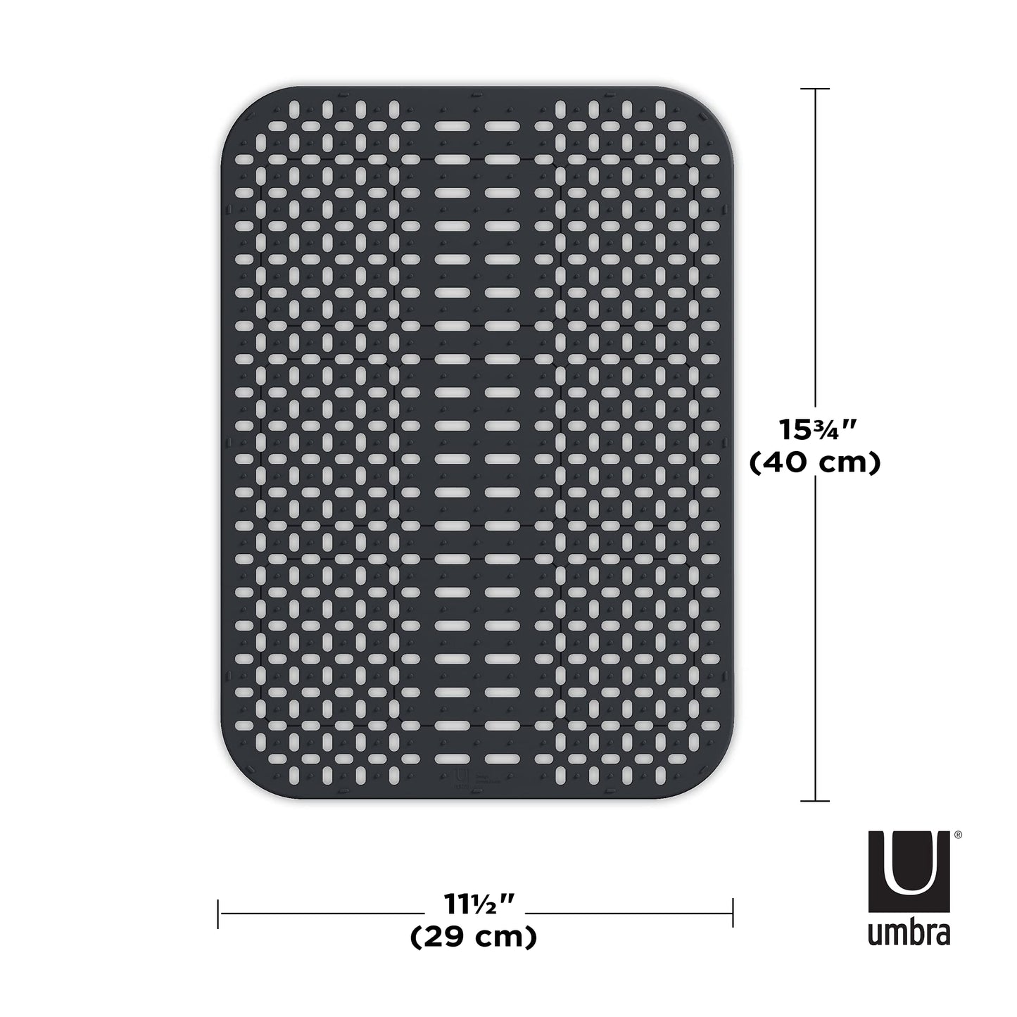 Sling Alfombrilla para Fregadero, Gris, grande