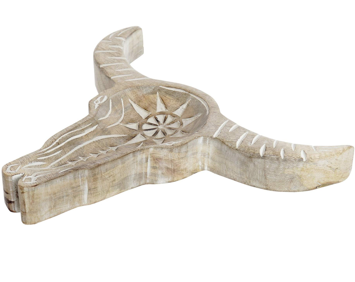 Bandeja vaciabolsillos de Madera Mango Boho decape