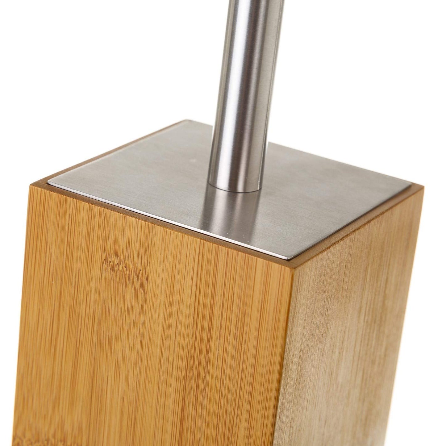 Escobillero de bambu cuadrado