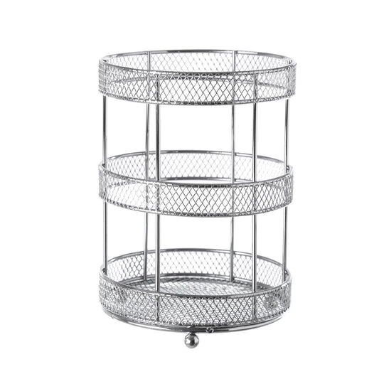 Soporte Cubiertos Hierro Cromado 12. 5X17CM