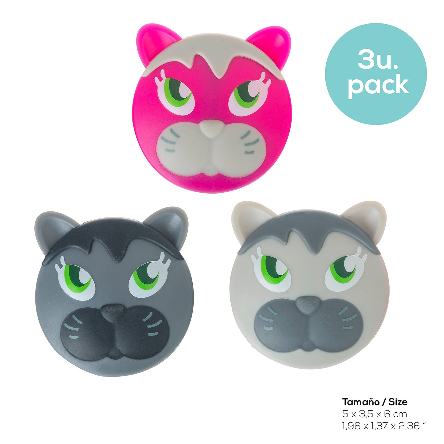 Vigar Flower Power - Clips magnéticos (6 unidades)