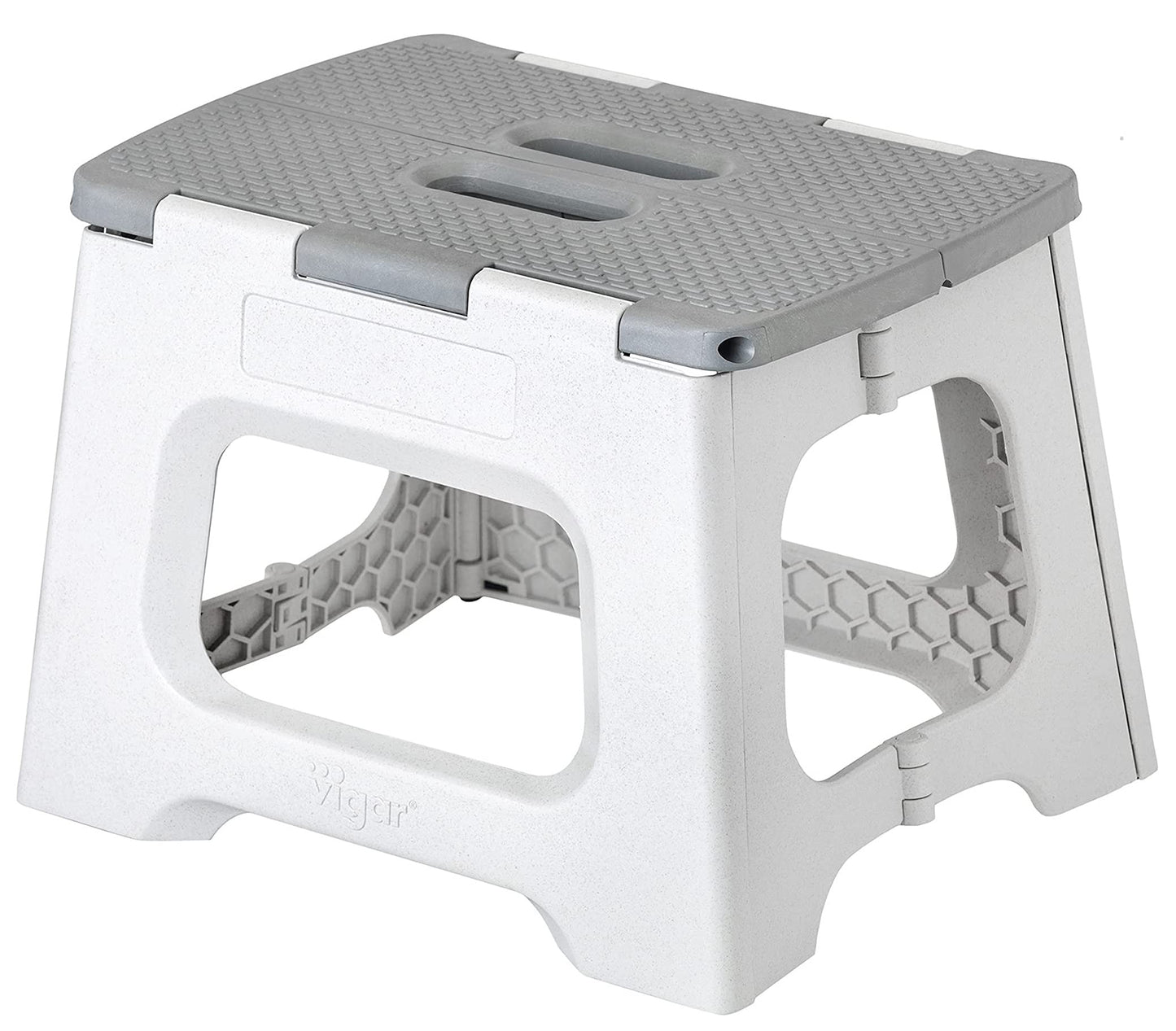 Taburete Plegable - Modelo Compact - 40 cm de Altura - 80% Plástico Reciclado - Cocina, Baño y Camping - Resiste hasta 150 kg