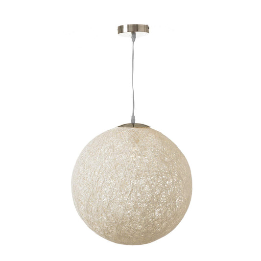 Lámpara de diseño minimalista blanca de metal para salón Fantasy