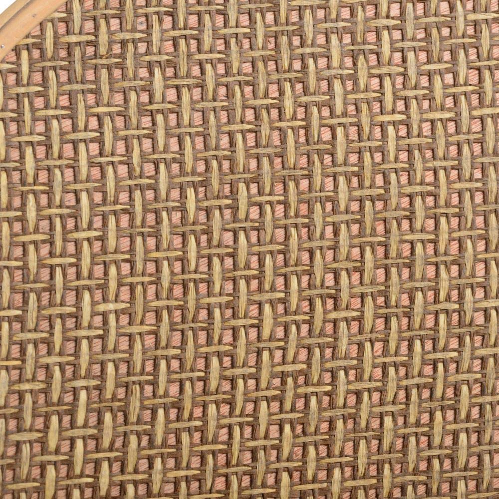 Mural Espiga exótico de Rattan Natural, de 103x43 cm