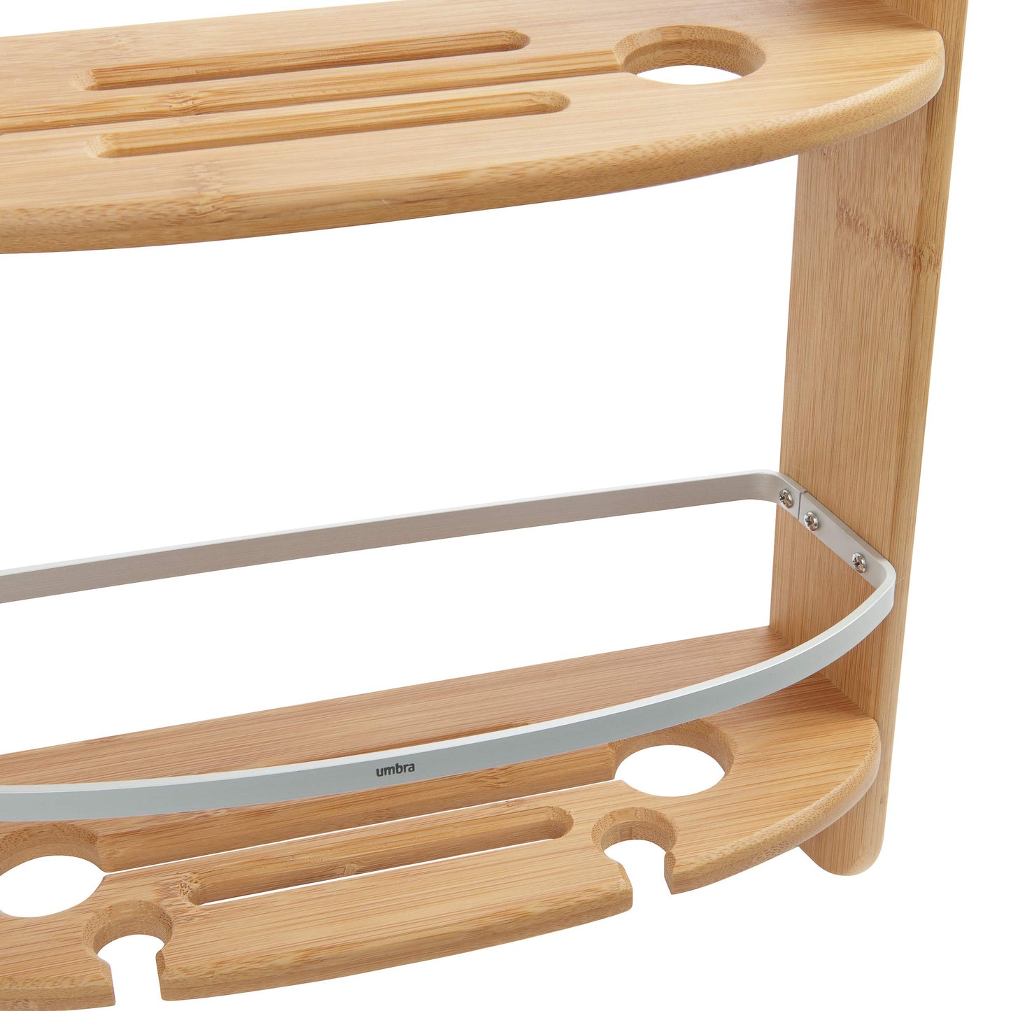 Aquala Organizador para bañera, Natural