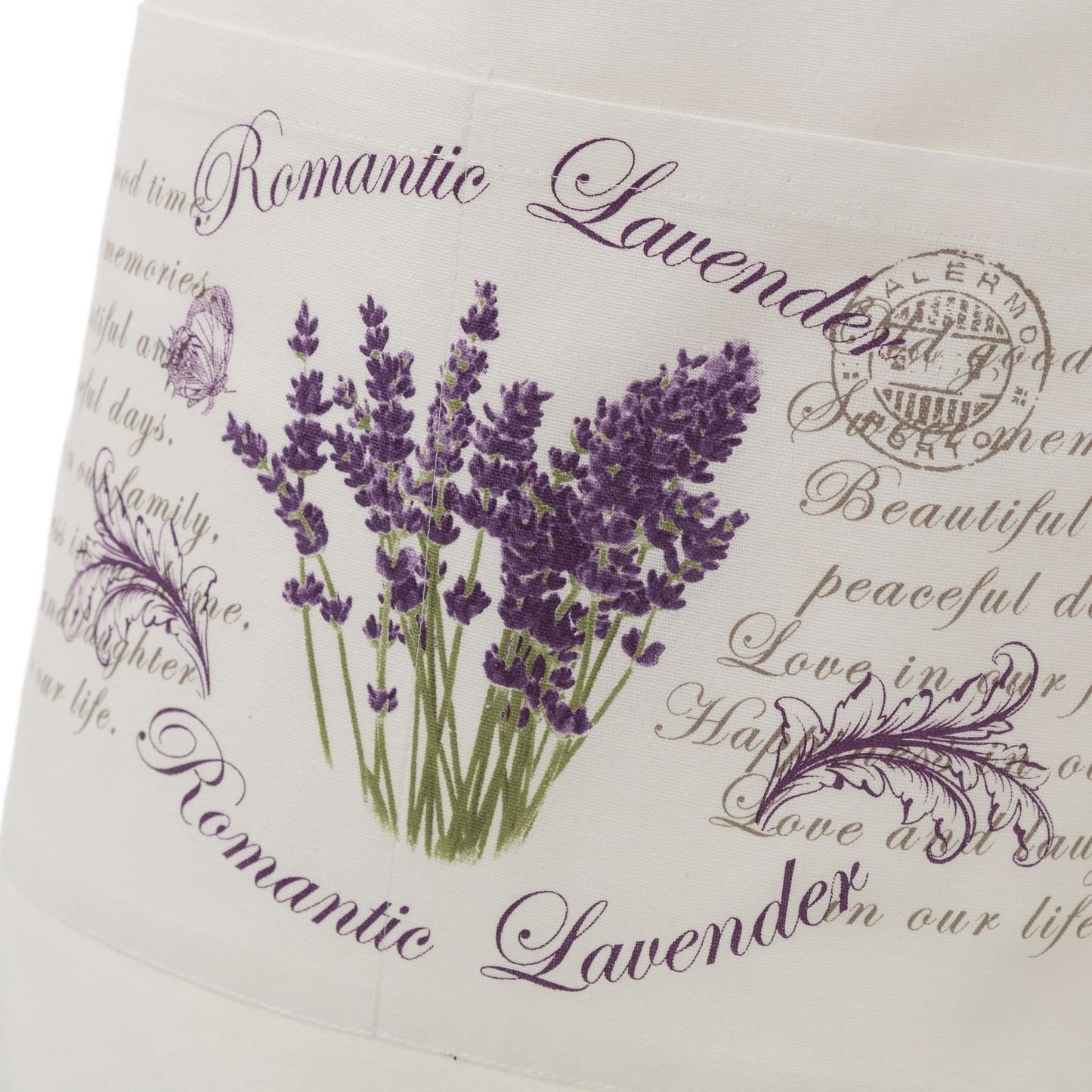 DELANTAL LAVANDA 100% ALGODÓN 70 X 90 CM