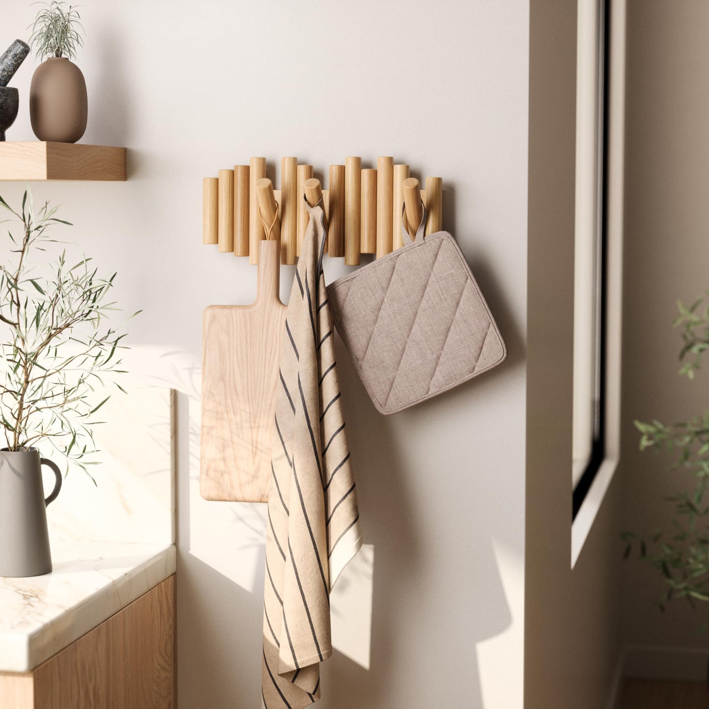 Picket Percha de Pared
