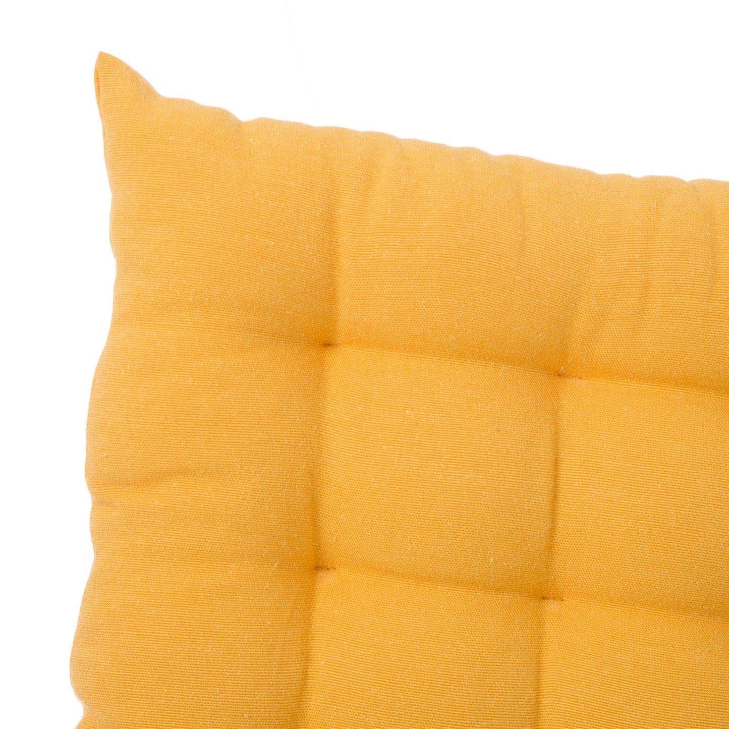 Cojín de 40x40 Moderno Amarillo de algodón/poliéster para salón Iris