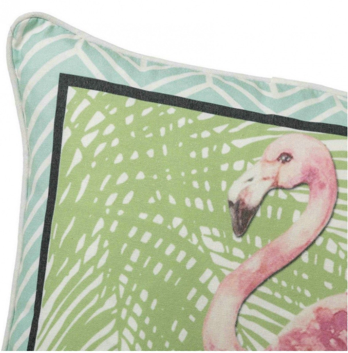 Cojínes original étnico rosa de algodón / poliéster para salón Iris