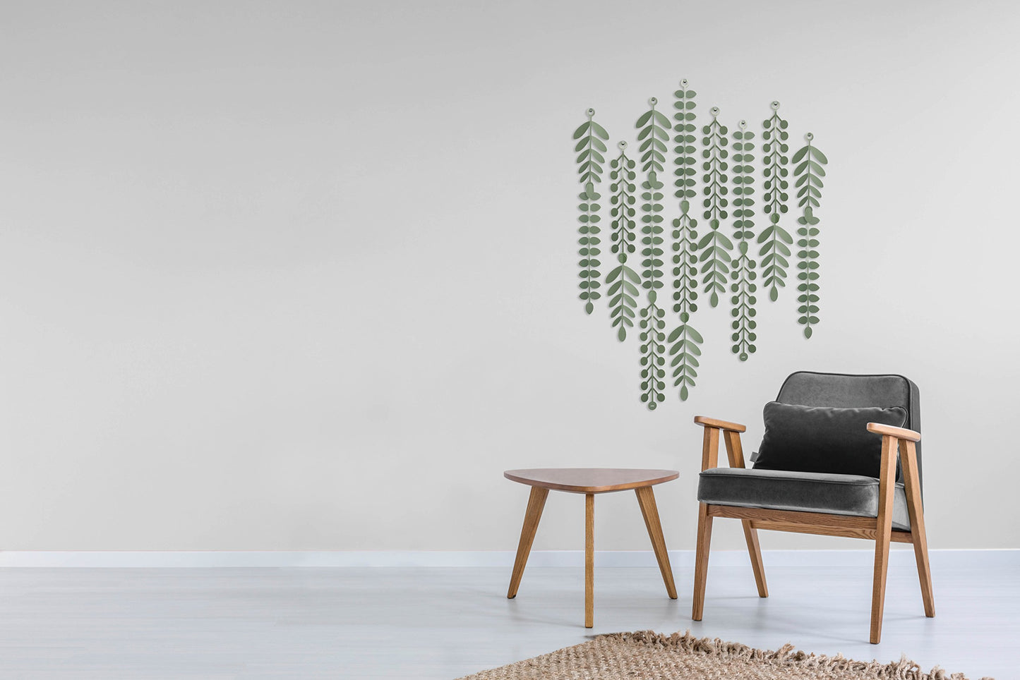 vides decoración de pared – montado en la pared la vid decoración de pared, pelar y pegar de pared murales, abeto