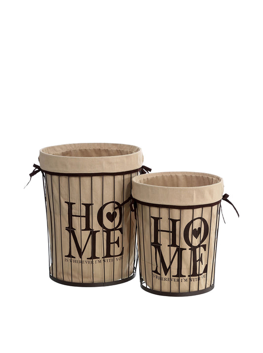 LOFT IN MANHATTAN Set Cesto De La Ropa 2 Uds. Home