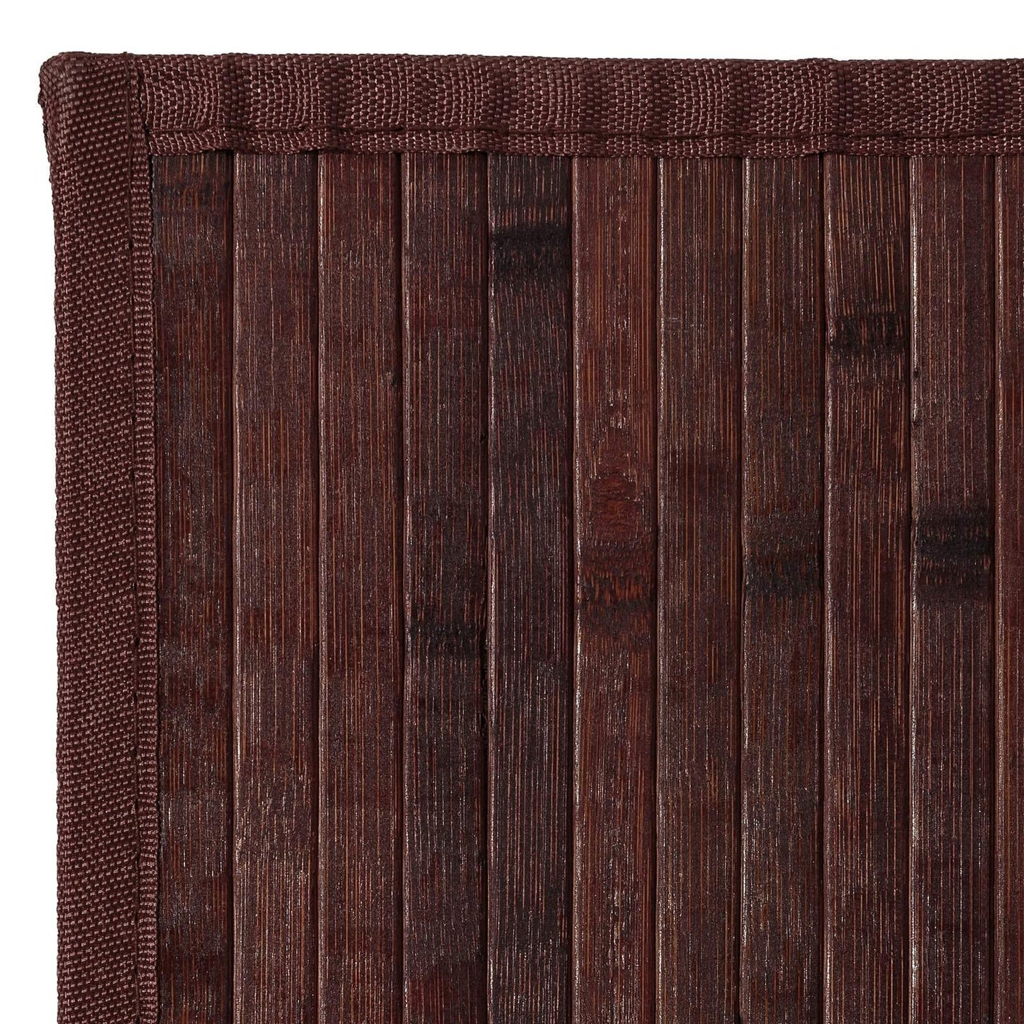 Alfombra de bambú, Antideslizante, Anti Manchas, Resistente a la Humedad, para Salón, Dormitorio, Cocina, Baño, Pasillo, Garaje- “marrón Nogal” de “175x75 cm