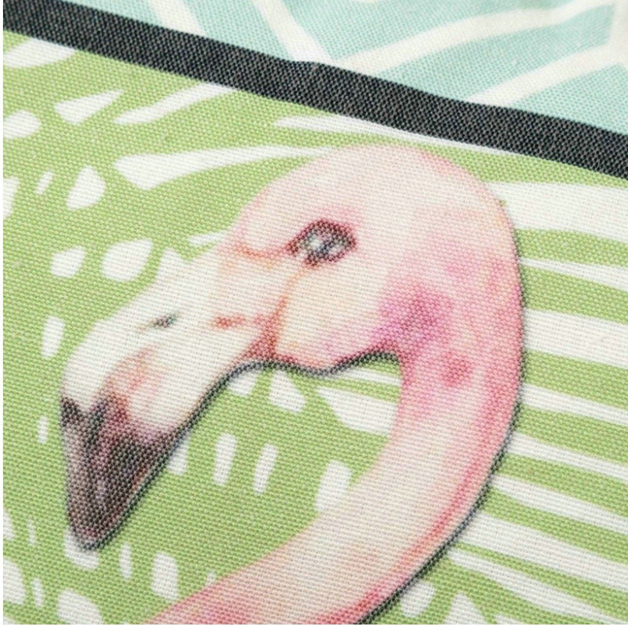 Cojínes original étnico rosa de algodón / poliéster para salón Iris