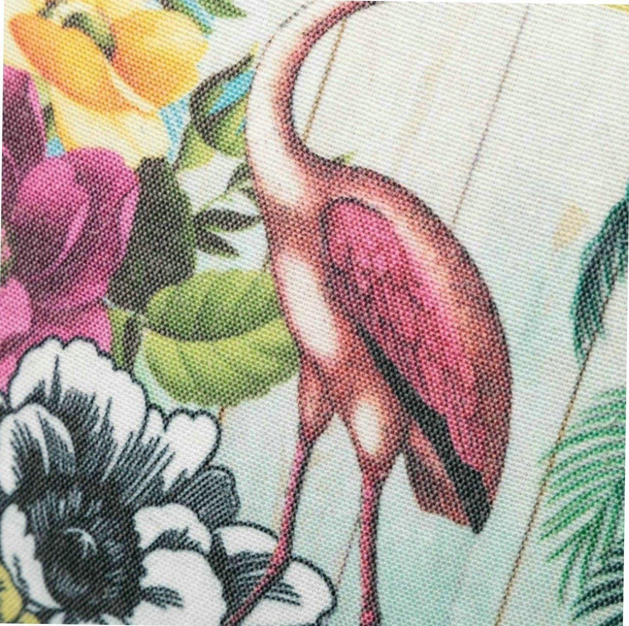 Cojínes original étnico rosa de algodón / poliéster para salón Iris