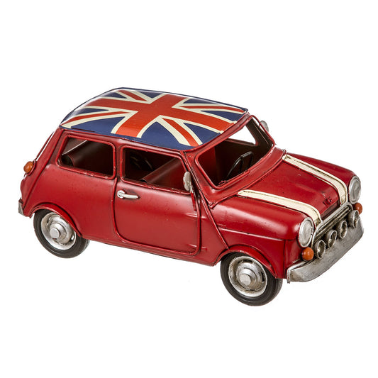Coche Metal Mini GB 24 Cm. Decoracion Vintage