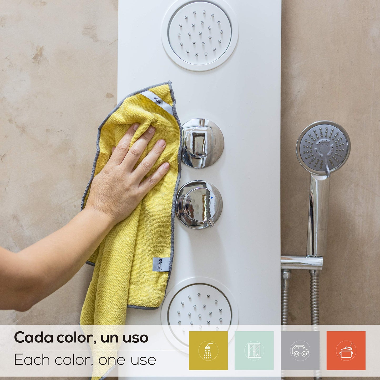 Vigar - Rengo Bayeta de Microfibra