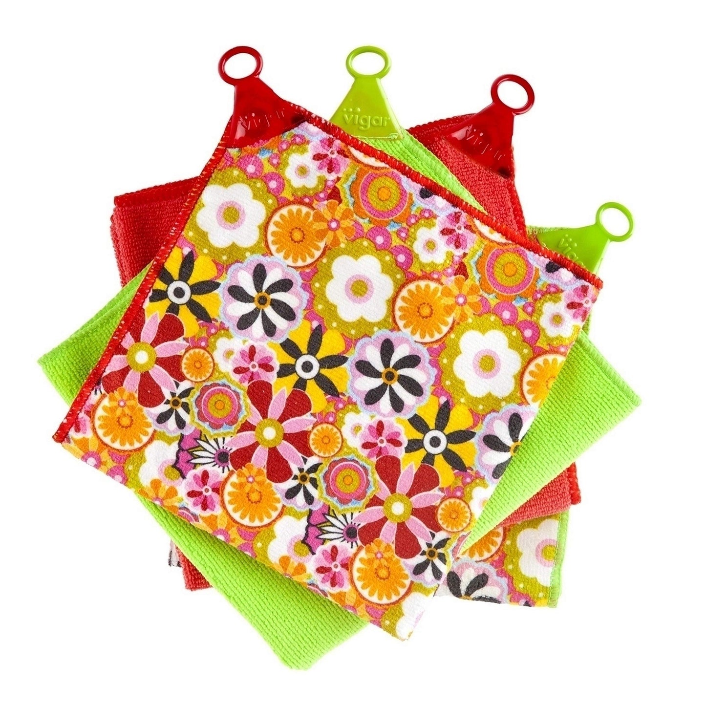 VIGAR Trapo de Cocina Microfibra - Pack de 4 Unidades